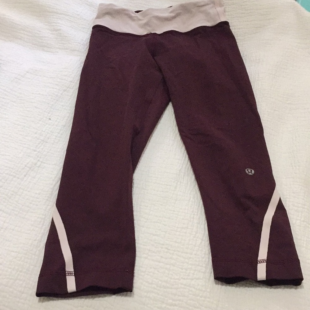 Lululemon cropped leggings
